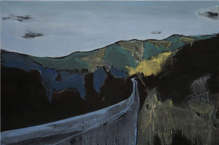 Oleksiy Belusenko, The road to Sudak, 2019